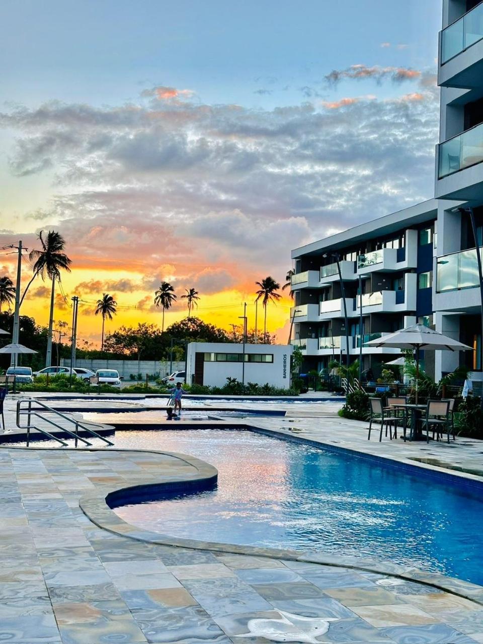 Flat Em Muro Alto-Porto De Galinhas-Makia Beach Experience ภายนอก รูปภาพ